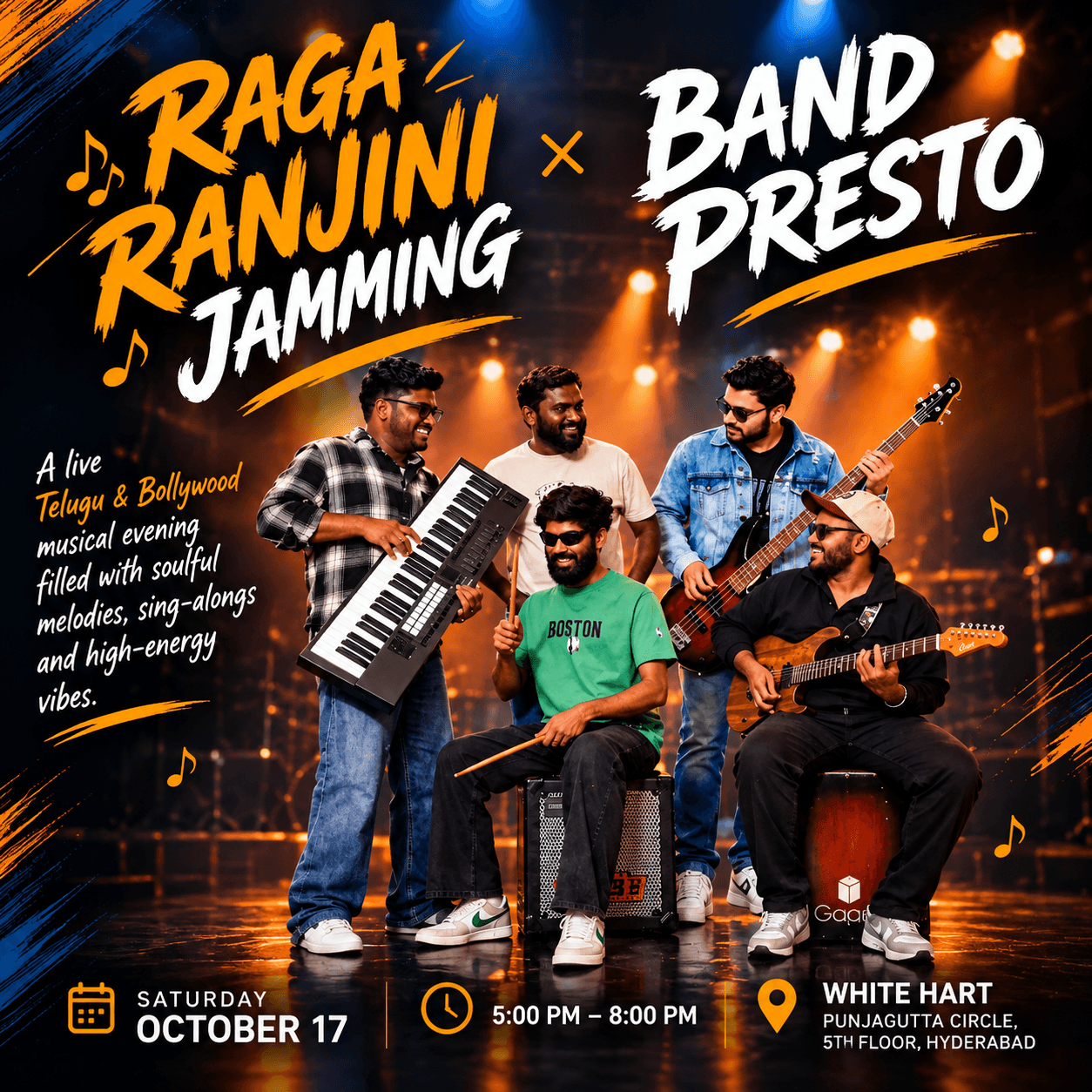 Raga Ranjini Jamming × Band Presto